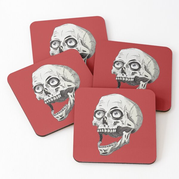 Item preview, Calavera gritando designed and sold by blacksnowcomics.