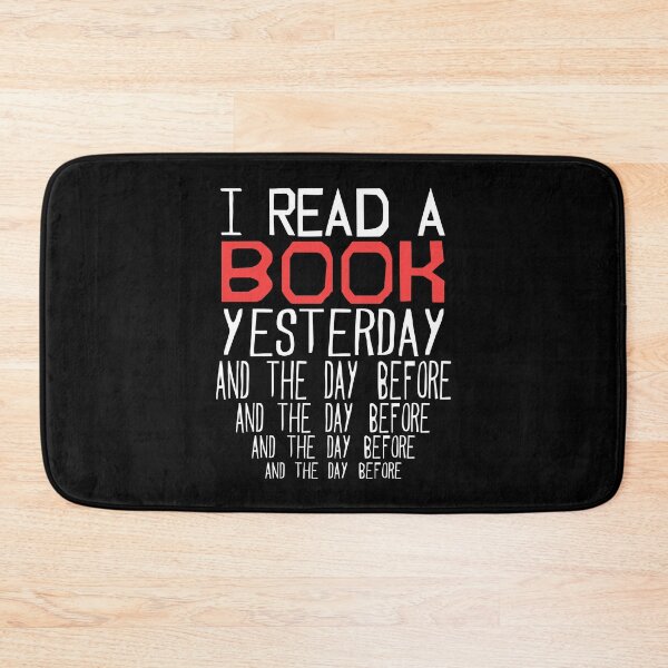 Item preview, I Read A Book Yesterday And The Day Before designed and sold by SmartStyle.