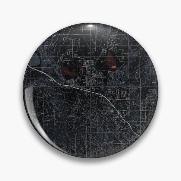 Item preview, Reno, NV Quad Topographical Map Dark designed and sold by PGHPhotoCo.
