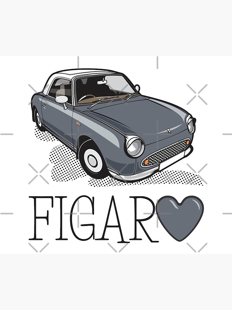 Nissan Figaro - Lapiz Grey by jamieleeart