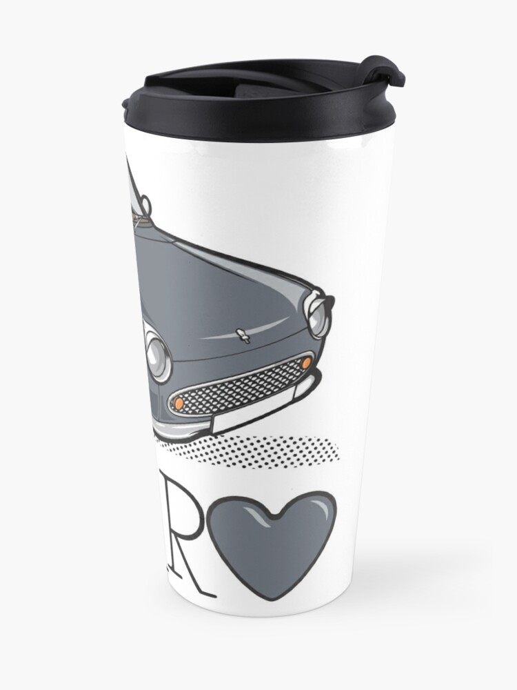 Alternate view of Nissan Figaro - Lapiz Grey Travel Coffee Mug