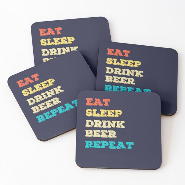 Item preview, Funny Eat Sleep Drink Beer  Repeat, Funny Beer Lover Christmas Gifts designed and sold by Noahlaz.