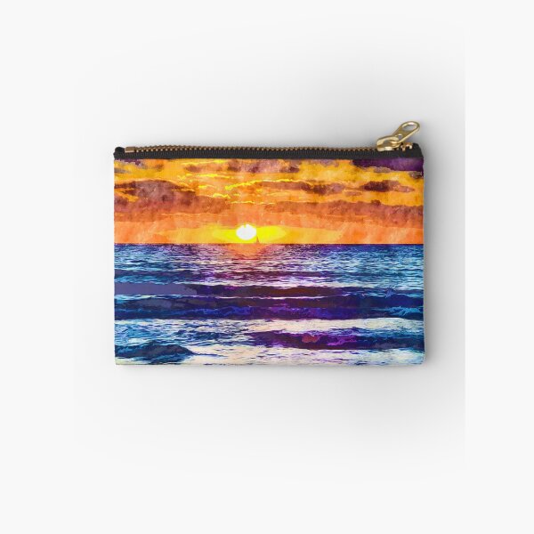 Item preview, A Boat in the Sunset - A Sea Inspired Landscape designed and sold by TheBearandBunny.