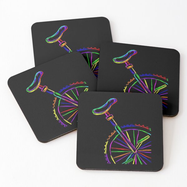 Item preview, Colorful Stroke Unicycle designed and sold by UpYourSelf.