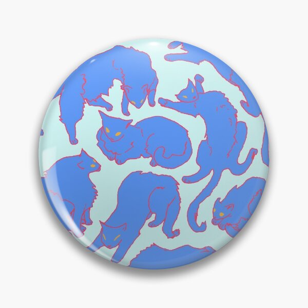 Item preview, Bundle of Cats - Blue designed and sold by Jacky K.