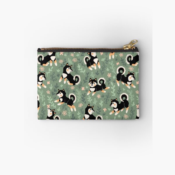 Item preview, Playful Black And Tan Shiba Inu Pattern designed and sold by DeKoro.