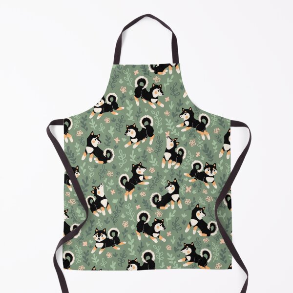 Item preview, Playful Black And Tan Shiba Inu Pattern designed and sold by DeKoro.