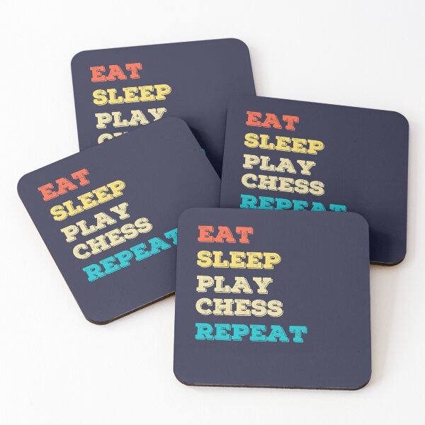 Item preview, Funny Eat Sleep Play Chess  Repeat, Funny Chess Lover Joke Gifts designed and sold by Noahlaz.