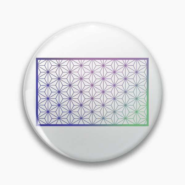 Item preview, Asanoha Traditional Japanese Wagara Pattern - Psychedelic V1 designed and sold by yusuke-art.