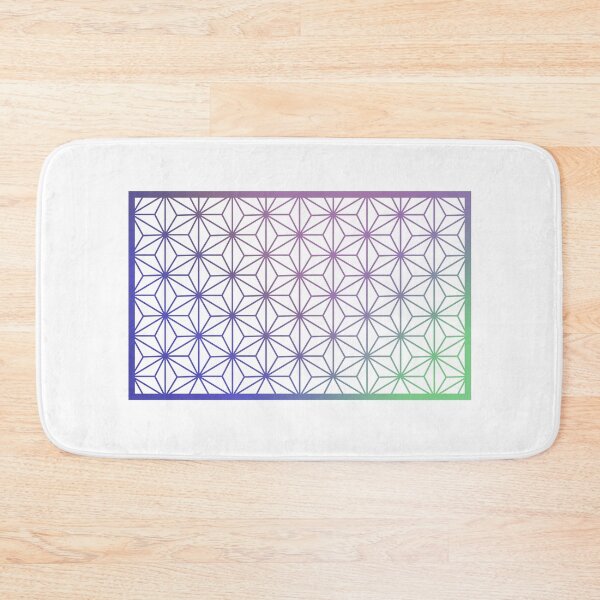 Item preview, Asanoha Traditional Japanese Wagara Pattern - Psychedelic V1 designed and sold by yusuke-art.