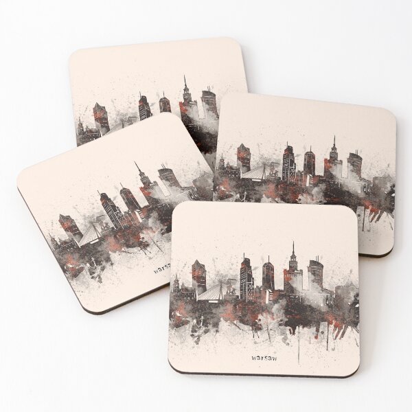 Item preview, warsaw skyline designed and sold by BekimART2.