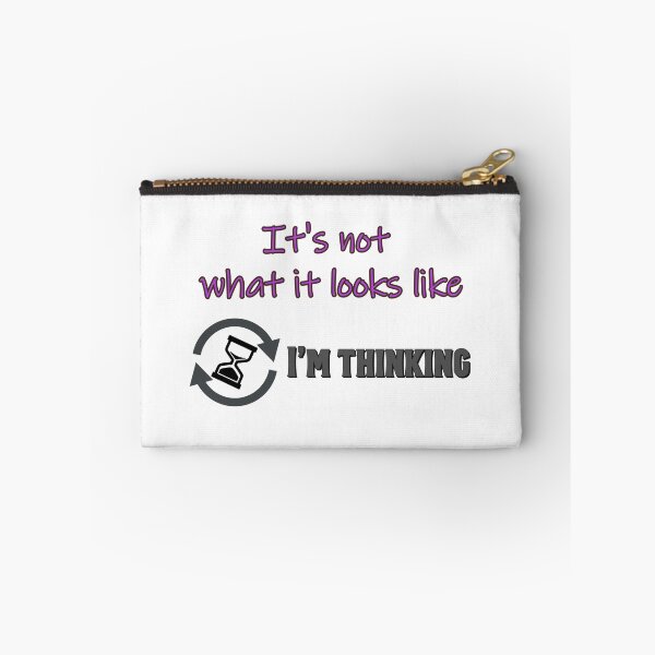 Item preview, I'm thinking. Smart and sarcastic joke design. designed and sold by Ricardo Gutierrez.
