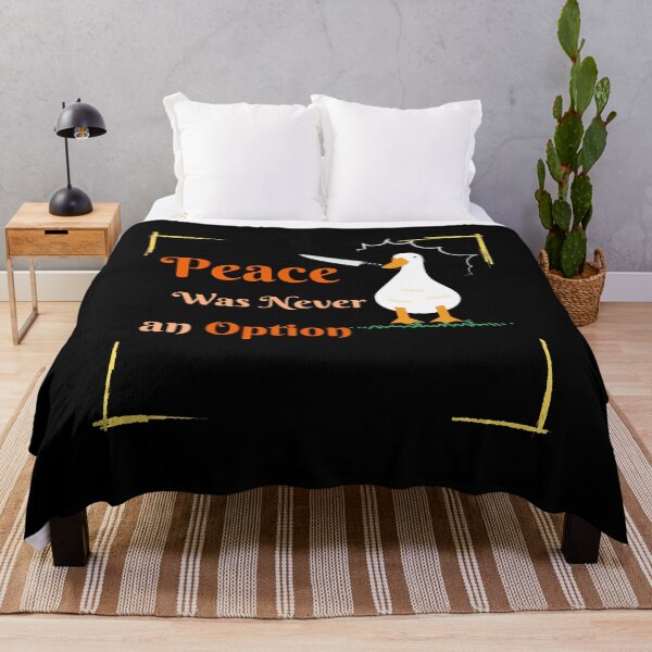 Item preview, Peace Was Never An Option Goose  designed and sold by DivineLiveShop.