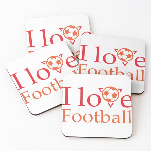 Item preview, I love football designed and sold by DoctorDesign99.
