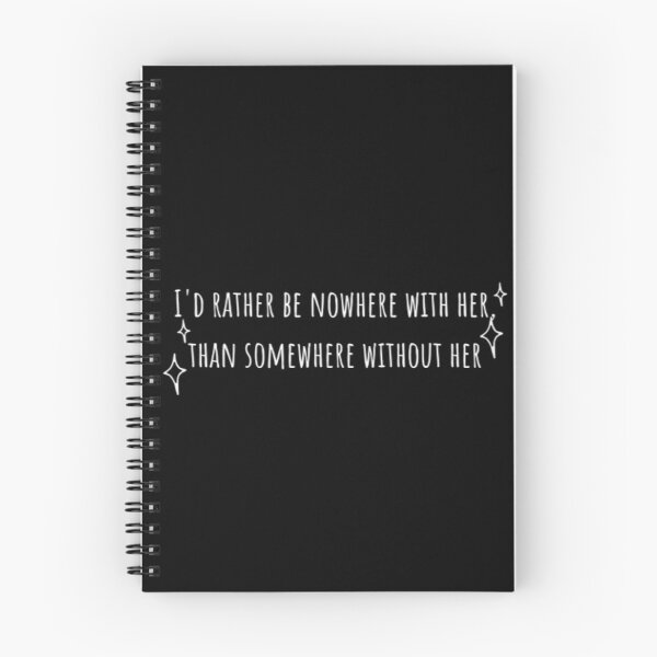 Item preview, Nowhere with her | After Hessa Quote  designed and sold by BloompodDesigns.