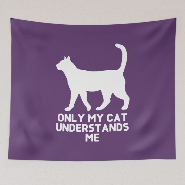 Item preview, Only My Cat Understands Me #4 designed and sold by SalahBlt.