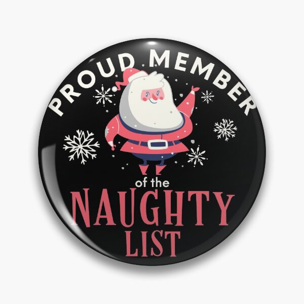 Item preview, Proud Member of the Naughty List designed and sold by sableandshadow.
