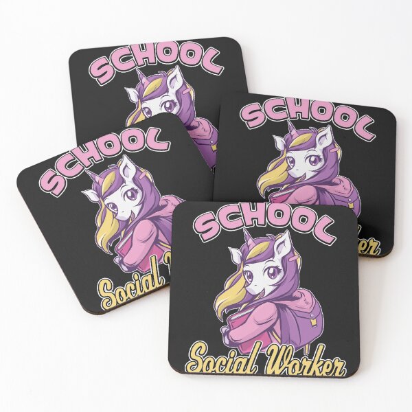 Item preview, School Social Worker Unicorn Lovers designed and sold by sunnym79.