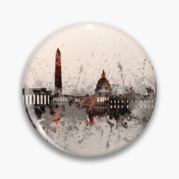 Item preview, washington dc skyline designed and sold by BekimART2.