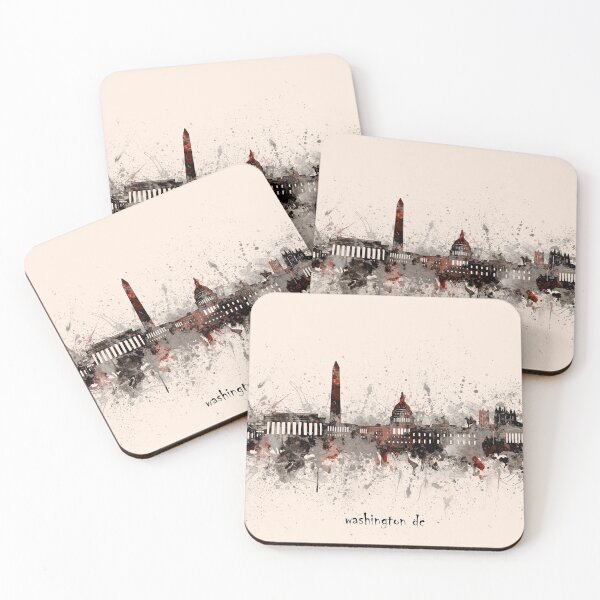 Item preview, washington dc skyline designed and sold by BekimART2.