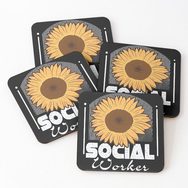 Item preview, Social Worker Design with Sunflower designed and sold by sunnym79.