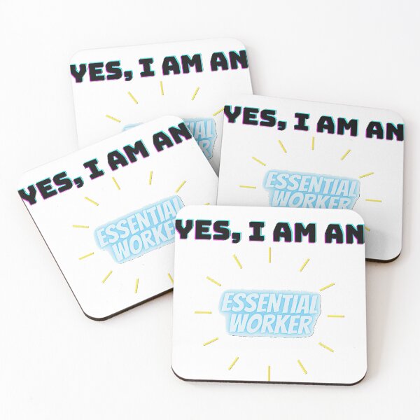 Item preview, Yes, I am An Essential Worker designed and sold by SacredsDesigns.