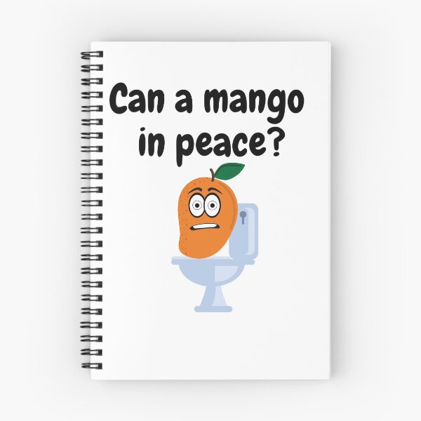 Item preview, Can A Mango In Peace Black Font designed and sold by ChaiApparel.