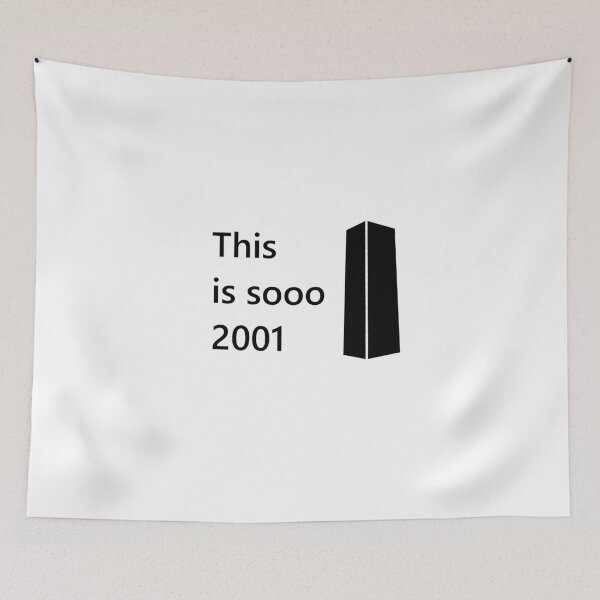 Item preview, This is so 2001 (black print) designed and sold by GraphicTeesSuck.