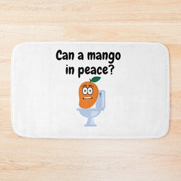 Item preview, Can A Mango In Peace Black Font designed and sold by ChaiApparel.