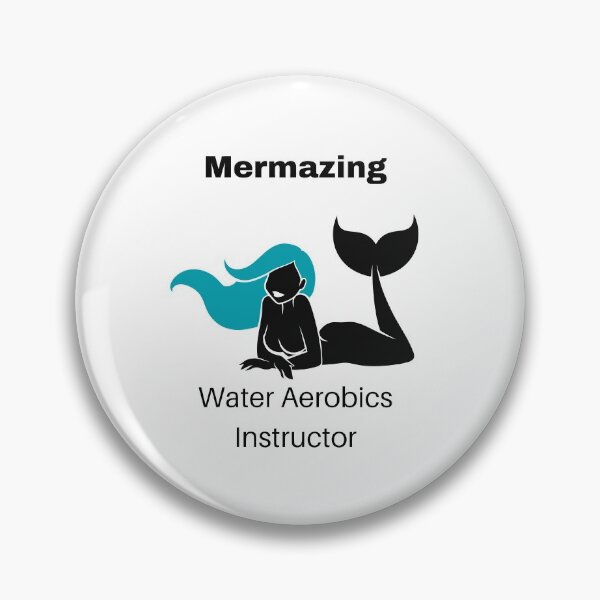Item preview, Mermazing Water Aerobics Instructor designed and sold by piskwi.