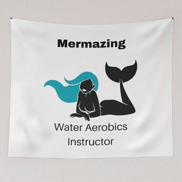 Item preview, Mermazing Water Aerobics Instructor designed and sold by piskwi.