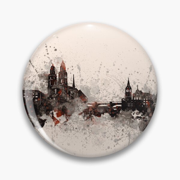 Item preview, zurich skyline designed and sold by BekimART2.