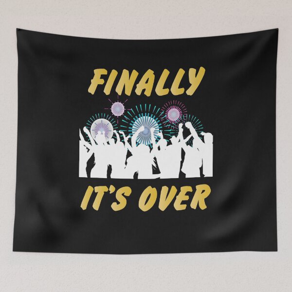 Item preview, Happy New Years Eve 2021 Sarcastic Fireworks Finally Over designed and sold by sunnym79.
