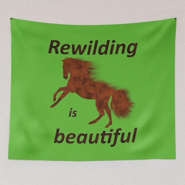 Item preview, Rewilding with wild horses designed and sold by PaulS34.