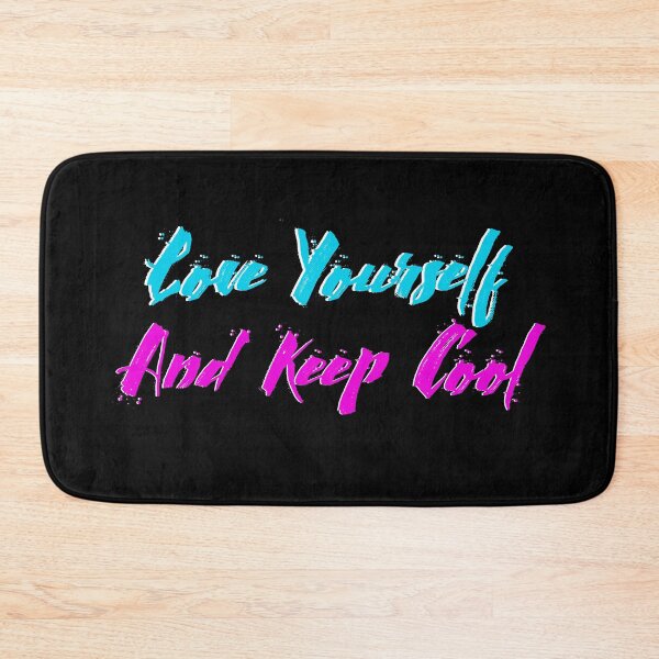 Item preview, Love yourself and keep cool, friends motivational quote designed and sold by chadtees.