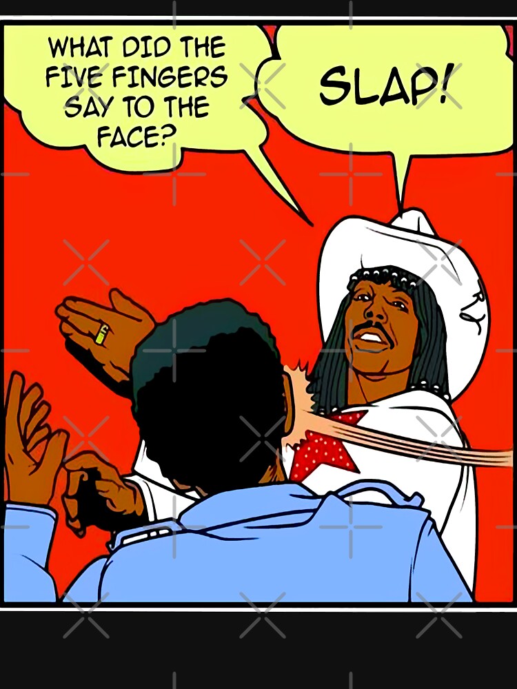 DAVE CHAPPELLE'S RICK JAMES SLAP COMIC STRIP PARODY by fordhnri