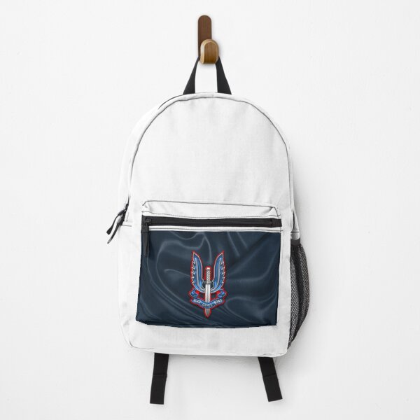 Item preview, Special Air Service - SAS Insignia over Unit Flag designed and sold by Serge Averbukh Art Studio.
