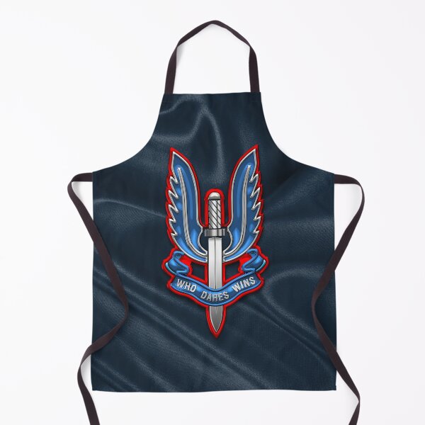 Item preview, Special Air Service - SAS Insignia over Unit Flag designed and sold by Serge Averbukh Art Studio.