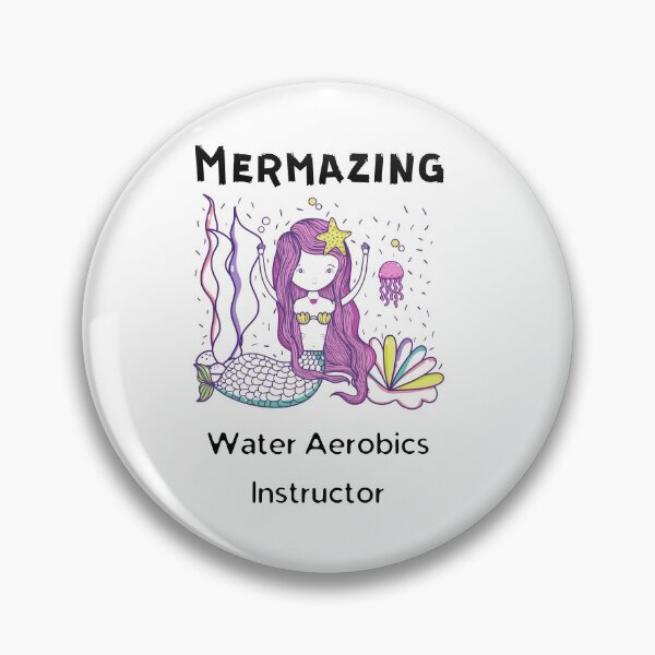 Item preview, Mermazing Water Aerobics Instructor designed and sold by piskwi.