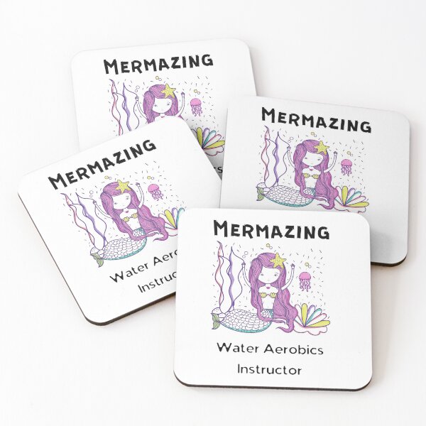 Item preview, Mermazing Water Aerobics Instructor designed and sold by piskwi.