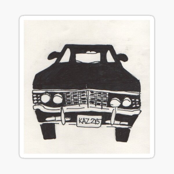 SPN Impala Sticker