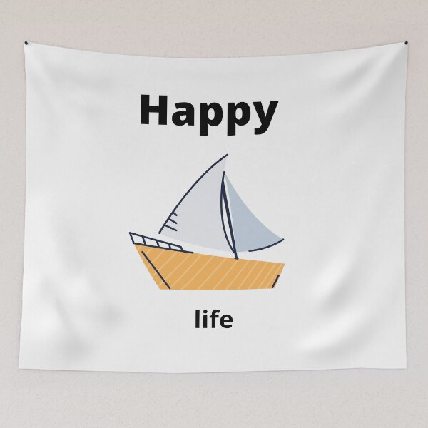 Item preview, happy life  designed and sold by 8aEnterprises.