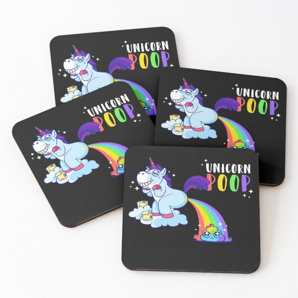 Item preview, Unicorn Rainbow Poop Toilet Paper designed and sold by Original Cheddar.