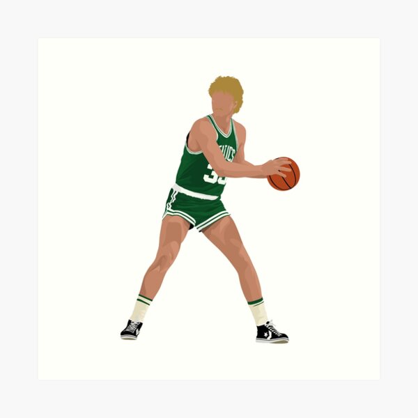 Larry Bird Lámina artística