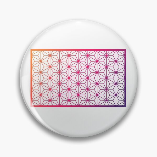 Item preview, Asanoha Traditional Japanese Wagara Pattern - Psychedelic V4 designed and sold by yusuke-art.