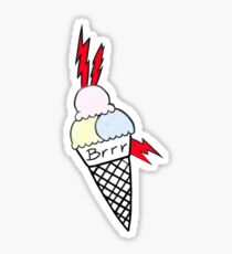 Brrr Sticker