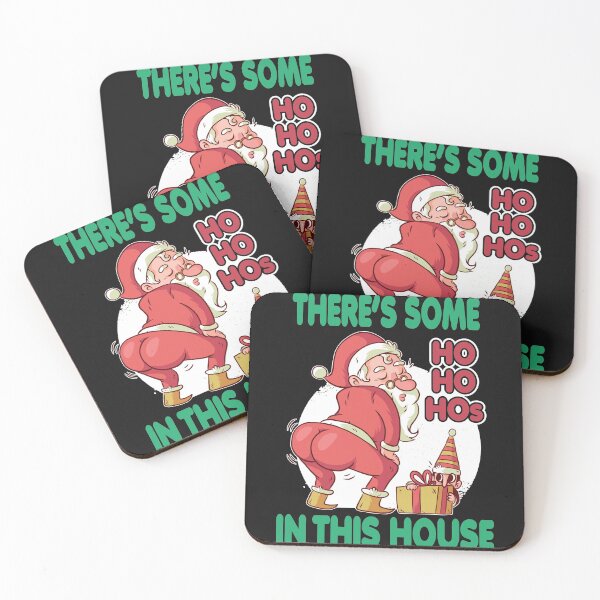 Item preview, There´s Some Ho Ho Ho In House Funny Dancing Santa Claus designed and sold by sunnym79.