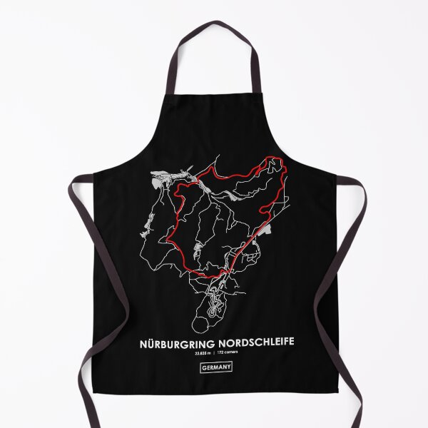 Item preview, NURBURGRING NORDSCHLEIFE - GERMANY TRACK MAP 2.0 RED designed and sold by andreanastasio.