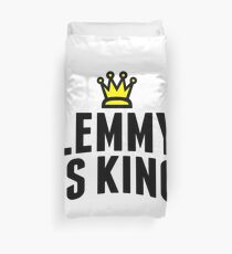 Lemmy Crowned King Duvet Cover