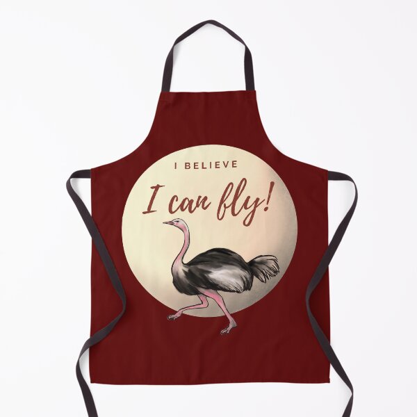 Item preview, I Believe I can Fly - the ambitious Ostrich designed and sold by gloriaC CREATE.